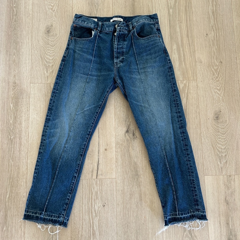 PACSUN VINTAGE LOOSE CROP JEANS SIZE 32